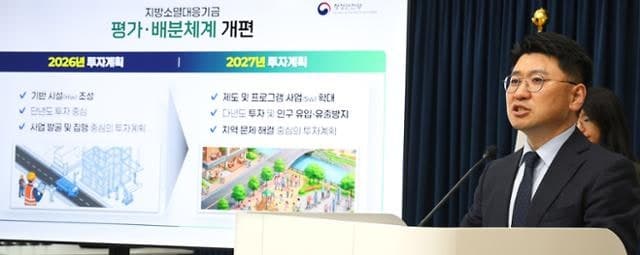 '1조 소멸기금' 인구 유입 집중…평가·배분체계 전면 개편