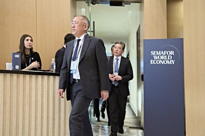 정의선, 미국판 '다보스포럼'서 로봇·AI·수소 미래 엔진 띄우며 글로벌 경영행보