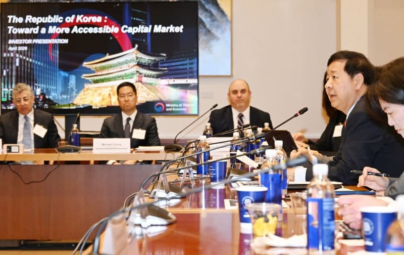 구윤철, 뉴욕서 "한국 믿고 투자해 달라"…'K경제 세일즈맨' 변신