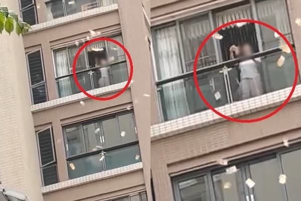 “최대 3억 7천만원” 아파트서 수억 현금 살포한 中여성…가족 투병에 중압감