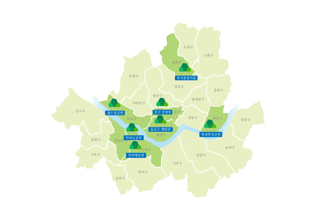 서울 곳곳 '정원 향연'…국제정원박람회 전부터 봄꽃 만개