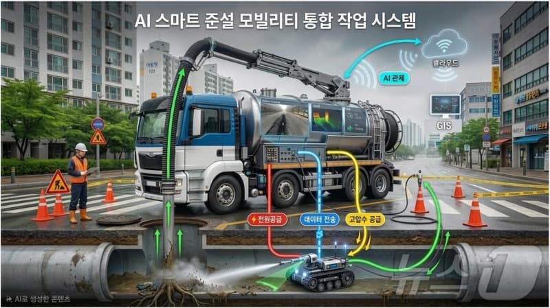 경북도, 전북·광주와 손잡고 88억 들여 'AI 스마트 준설 모빌리티' 개발