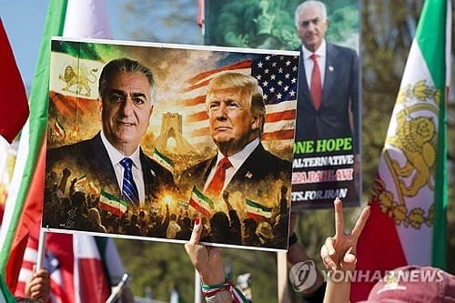 이란 마지막 왕세자 "이슬람 정권과 협상 안 돼…봉기 촉구"