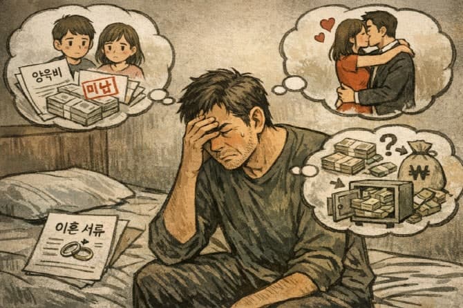 "억대 연봉" 전처, 재산 숨기고 외도까지…양육비는 '미지급'