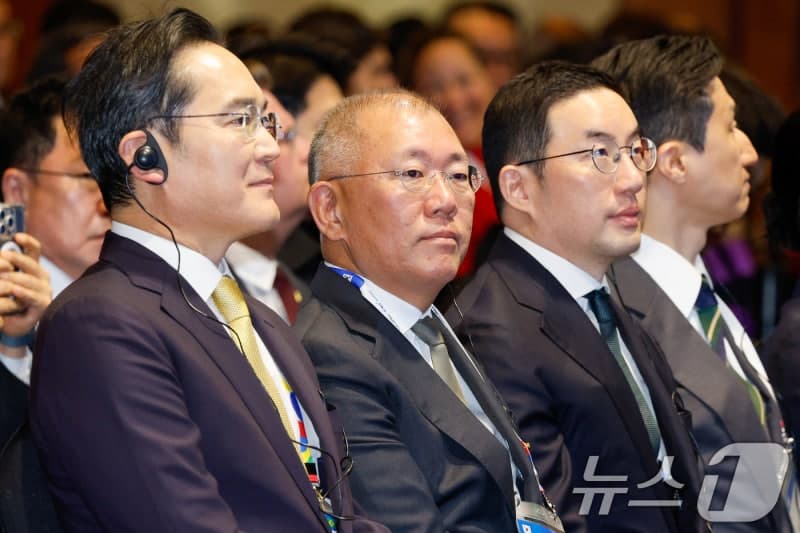 이재용·최태원·정의선·구광모 4대 그룹 총수, 李대통령 인도·베트남 순방 경제사절단 동행