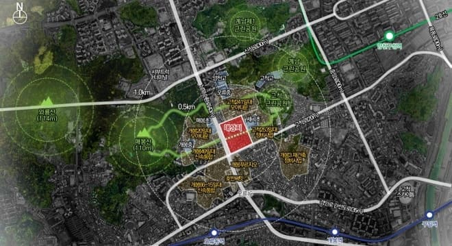 개봉1동사거리 일대 신통기획 확정, 최고 42층 1853세대 공급