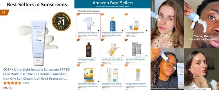 K-선케어 통했다…코스알엑스, 아마존 영국 자외선 차단제 1위 등극