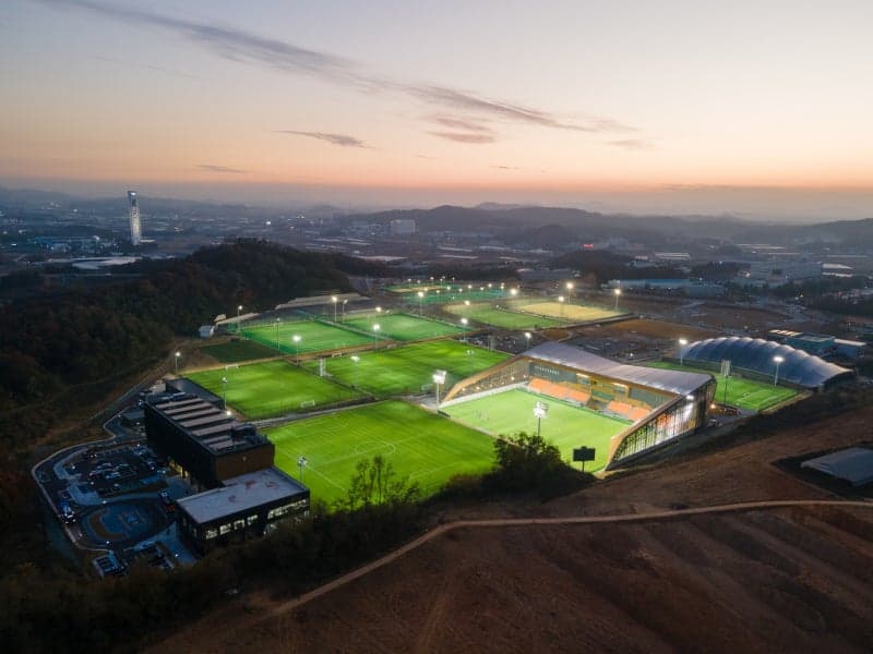 동부건설, 천안에 '코리아풋볼파크' 준공…한국 축구 새 거점 열었다