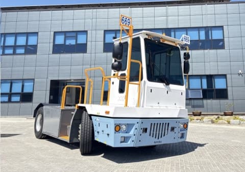 BPA, 국내 최초 국산 무탄소 전기 야드트랙터 부산항에 도입