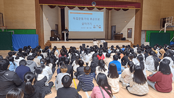 "역사 바르게 이해"…충북교육청, 초·중·고 '독립운동사 교육' 확대