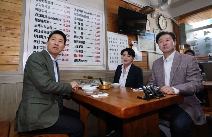 오세훈 "박수민·윤희숙과 원팀 선대위...중도확장 선대위 꾸릴것"