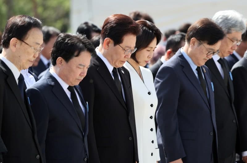 이재명 대통령, 취임 후 첫 4·19 혁명 66주년 기념식 참석…김혜경 여사 동행