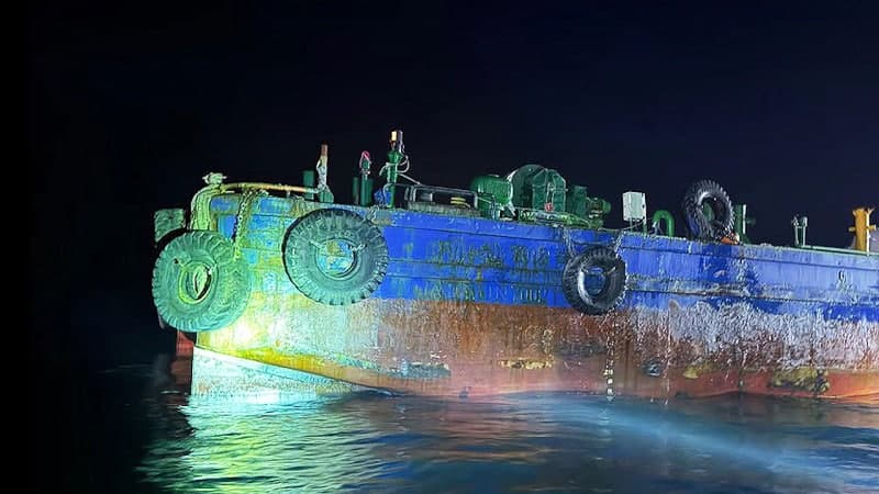 군산 해상서 어선-부선 충돌…인명피해·해양오염 없어