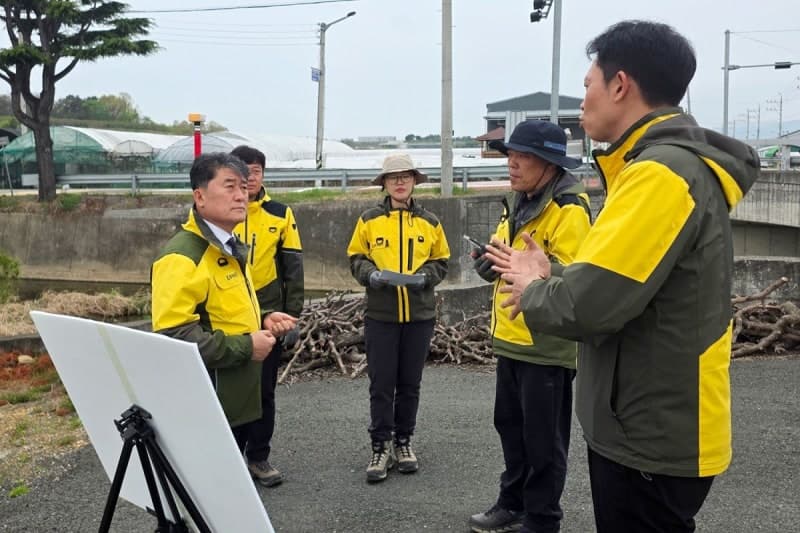 LX, 경산서 전국 첫 '하천·계곡 불법 점용' 드론 실태조사 착수