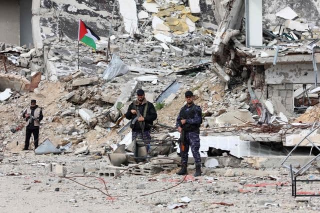 "하마스, 가자지구 경찰 무기 반납 시사"…2단계 평화협상 진척