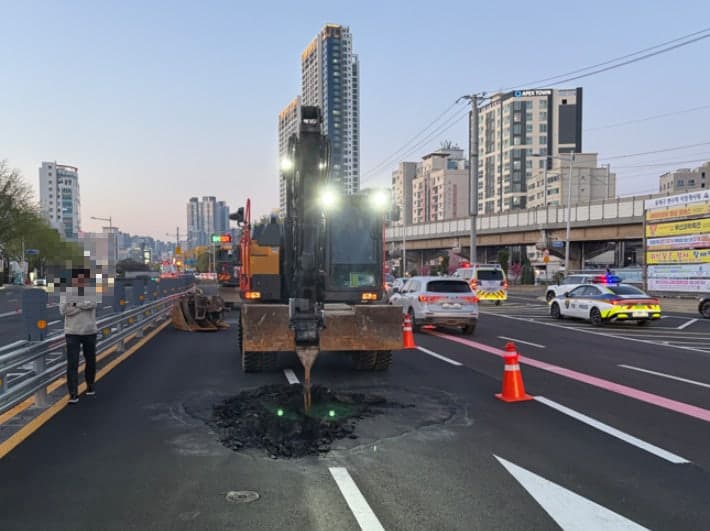 부산 만덕~센텀 대심도 침하구간 정밀조사 결과 "공동(空洞) 없음" 확인