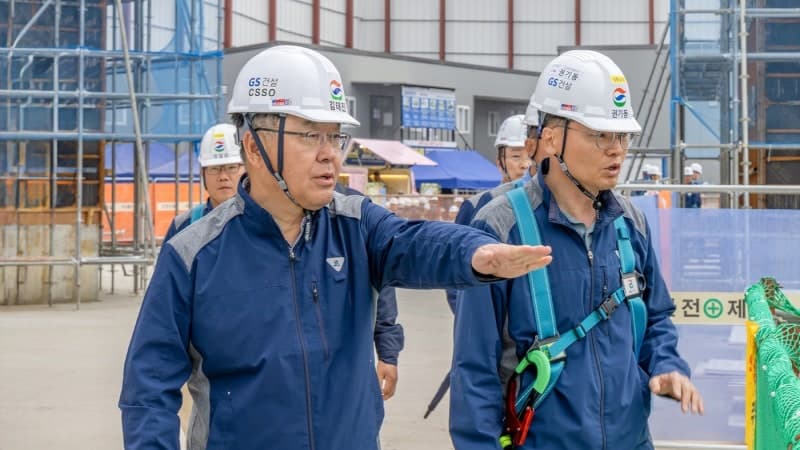 GS건설 김태진 대표, '안전 경영' 최우선 과제 격상…대구·경북 현장 점검