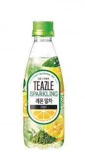 웅진식품, 쌉쌀한 말차에 탄산 '톡톡'…'티즐 스파클링 레몬 말차' 출시