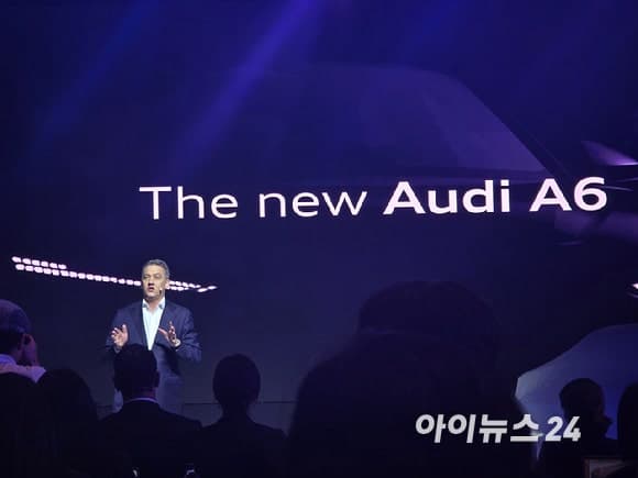 아우디 게르놋 될너 회장 "한국은 핵심 시장, 신형 A6로 반등 이끌겠다"