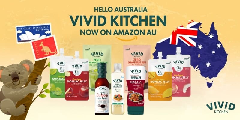 동원홈푸드 '비비드키친', 호주 아마존 공식 입점…글로벌 확장 가속