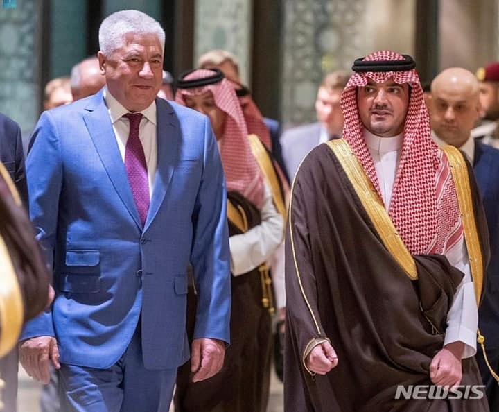 러시아 내무장관 방북…"양국 법집행 협력 논의"