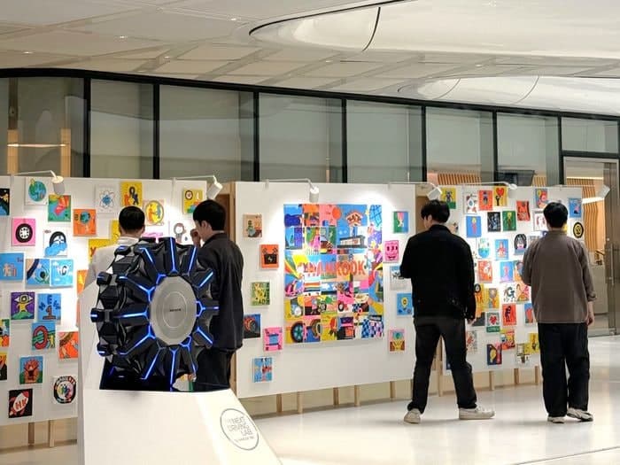 한국앤컴퍼니그룹, 임직원 참여 '비전 드로잉' 사내 전시회 'HANKOOK 갤러리' 운영