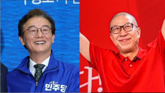 전재수 40%·박형준 34%, 부산시장 첫 오차범위 내 '접전'