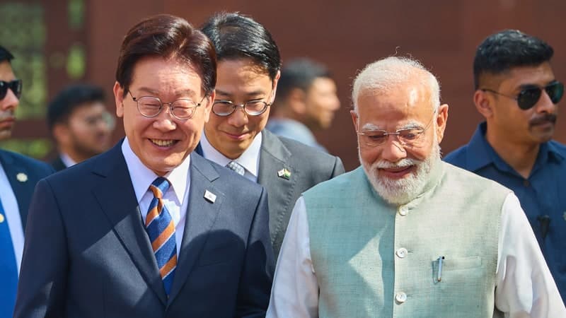 이 대통령·모디 총리, "민주주의 바탕 협력"…중동전쟁 속 공급망 '맞손'