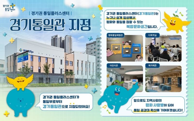 경기권 통일플러스센터, 통일부 '경기통일관' 지정…평화·통일 교육 거점 강화