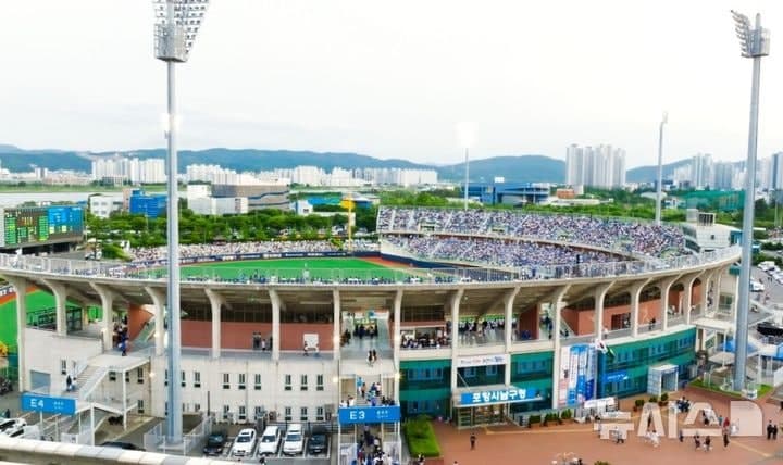 포항야구장, 전국 프로야구장 안전점검 유일 '양호'…최신형 전광판 교체로 관람환경 개선