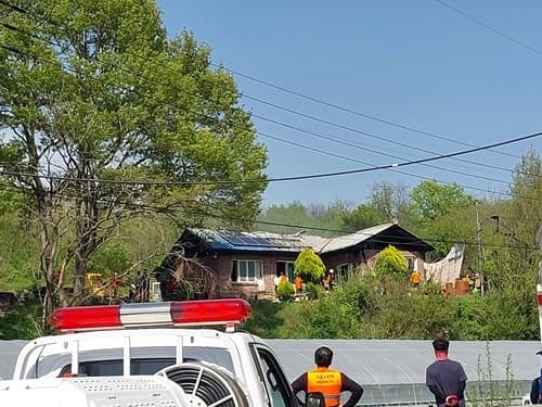하동 주택 화재 70대 여성 사망, 방화 용의자 사위도 숨진 채 발견
