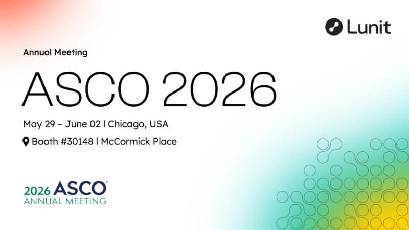 루닛, "루닛 스코프 활용 담도암 연구 ASCO 신속 구두 발표 채택"...AI 연구 초록 5편 공개