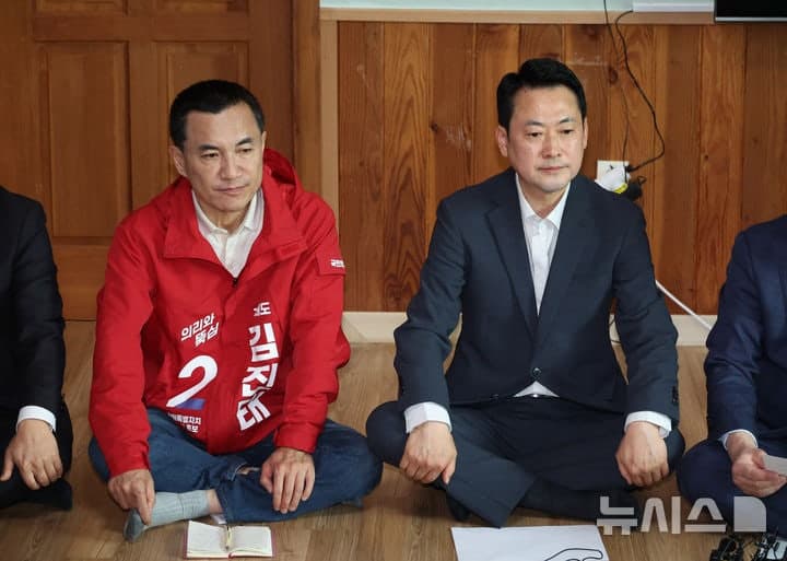 김진태, 장동혁에 '결자해지' 촉구…중앙당 비판 확산