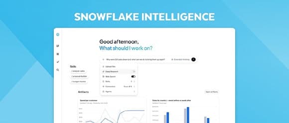 스노우플레이크, 인텔리전스·코텍스 코드 업데이트로 업무 에이전트 고도화