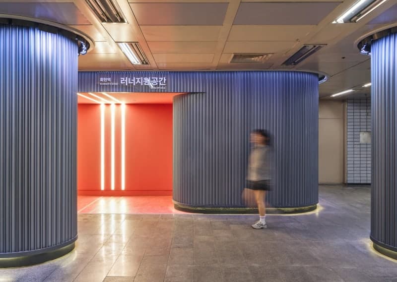 지하철역의 변신, '러너지원공간' 6개월간 1147명 참여 "출·퇴근길 러닝 후 샤워까지"