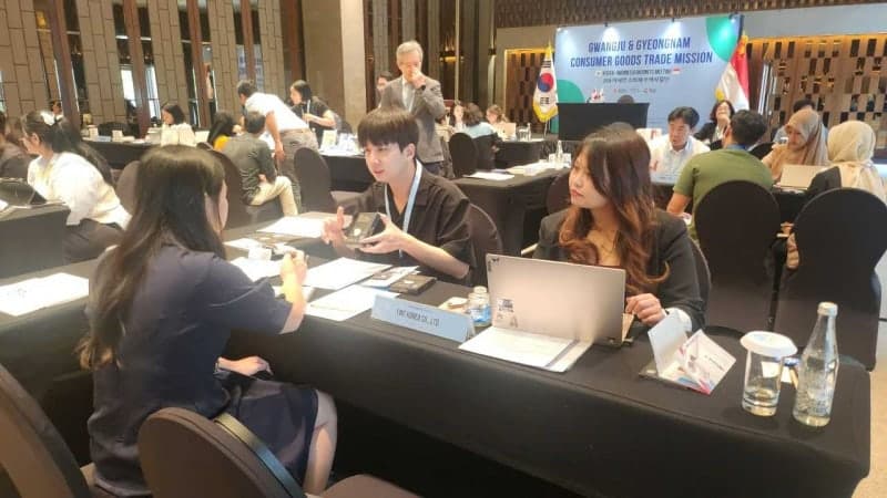 광주시, 인도네시아·싱가포르서 1220만 달러 수출상담 성과