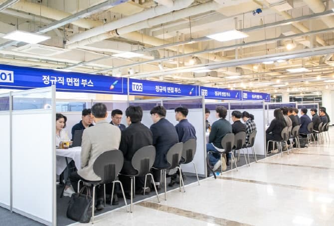 “554명 몰렸다”…쿠팡풀필먼트, 부천대 채용박람회 ‘북적’