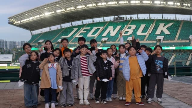 전북교육청, "작은학교 학생들에게 프로축구 경기 관람 지원"…전북현대 홈 14경기