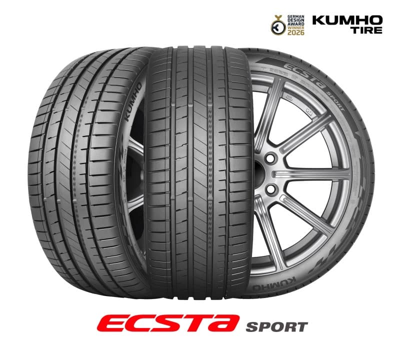 금호타이어 '엑스타 스포츠', '2026 독일 디자인 어워드' 본상 수상...글로벌 경쟁력 입증