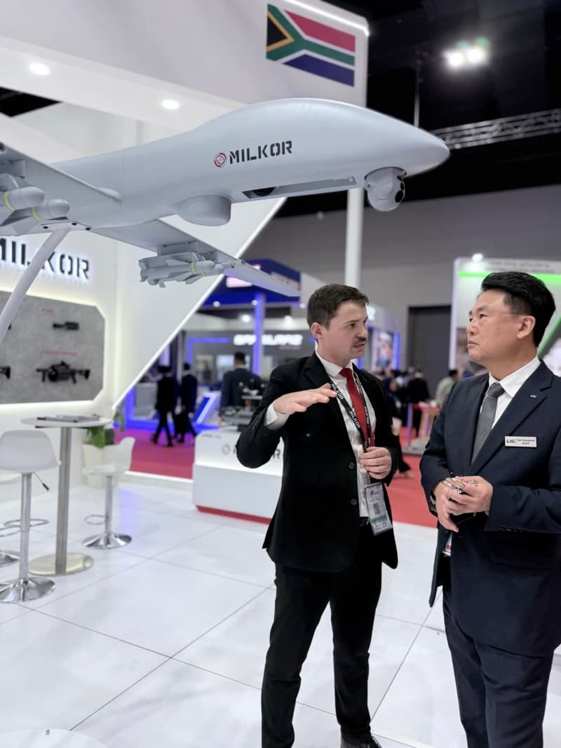 LIG D&A, 남아공 밀코르와 '미래 무인항공체계' 공동 개발 및 글로벌 시장 공략