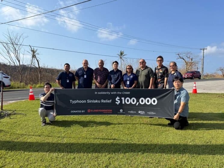 이랜드파크, 사이판 태풍 피해 복구에 3억 5000만원 기부