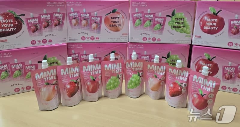 전남 과일 곤약젤리, 미국 2000여 매장서 8월부터 시판