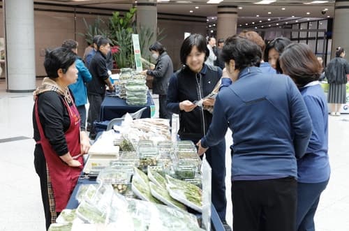 산림조합, 2026년 정부대전청사서 22~23일 봄철 산나물 특별 판매전 개최