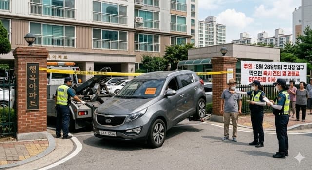 "주차장 '알박기' 하셨죠?" 8월부터 견인에 과태료 500만원…주차 빌런 퇴치법 나온다