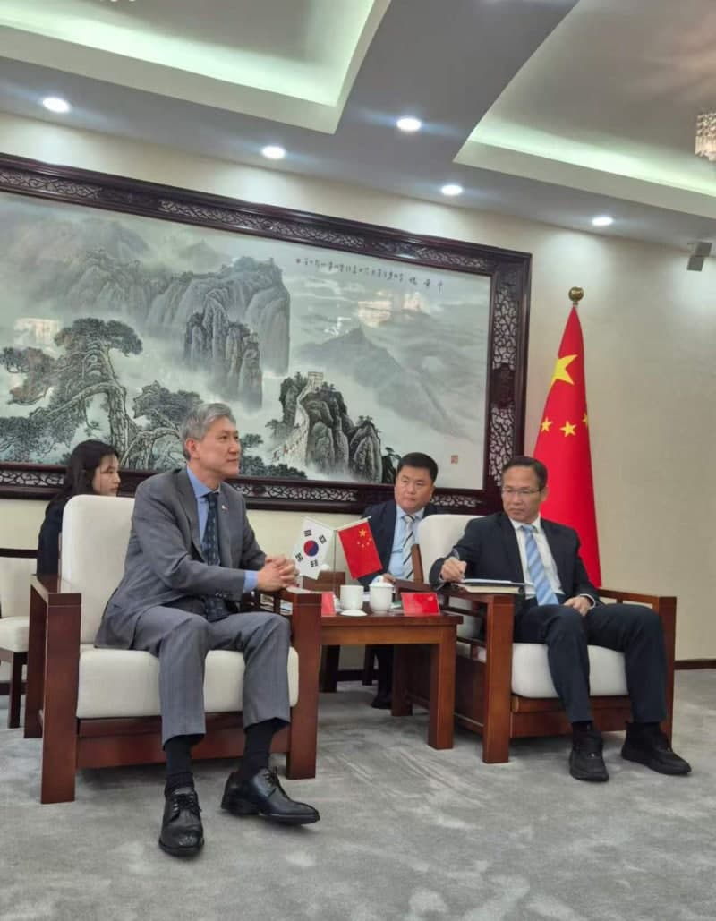 노재헌 주중대사, 10년 만에 中 공청단 방문…"한중 청년 교류 확대하자"