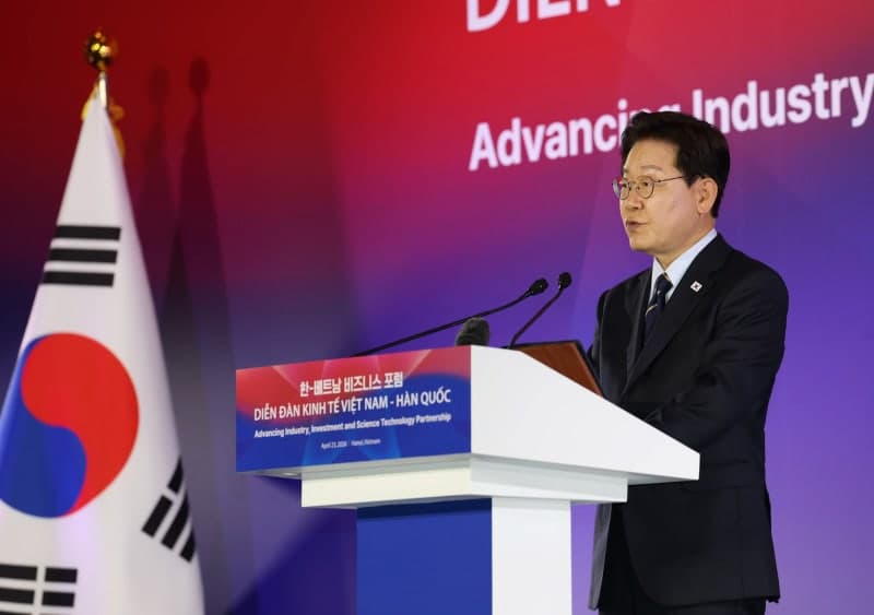 李 대통령 "베트남 미래가 곧 한국의 미래"…공급망 위기일수록 우호·협력 더 빛나