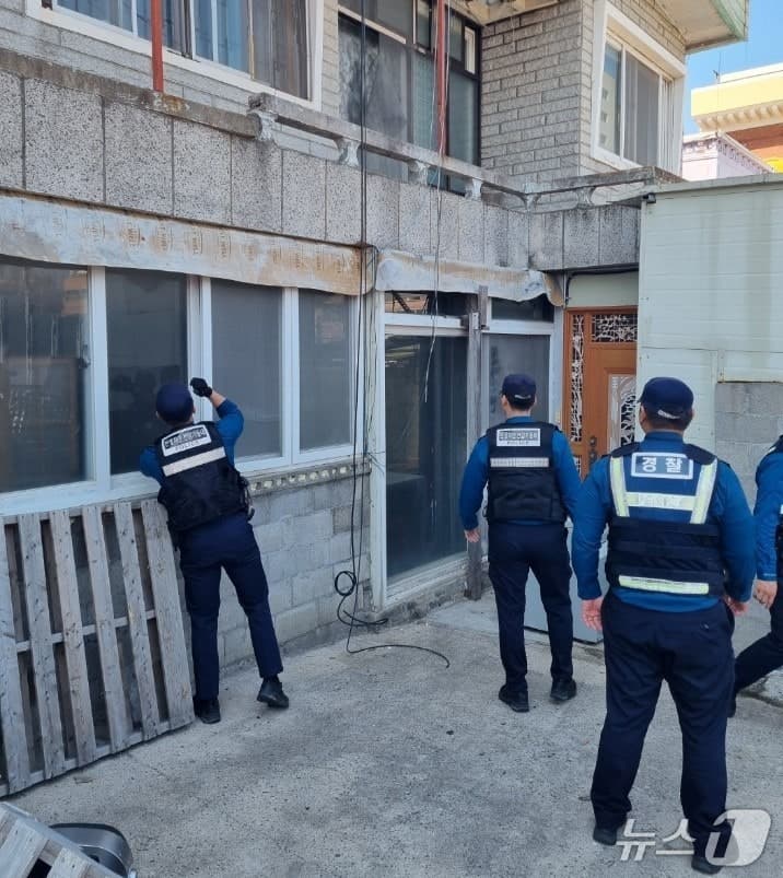 울산경찰청, 빈집 밀집지역 범죄예방 총력…드론 활용 순찰 강화