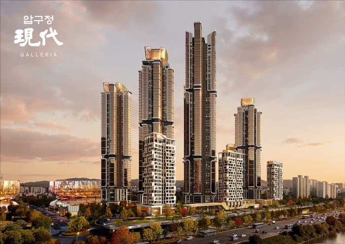 현대건설, 압구정5구역 재건축에 '압구정 현대 갤러리아' 제안…초프리미엄 승부수