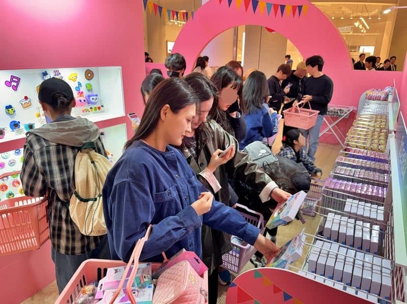 '추억의 다마고치' 돌아왔다…롯데백화점, 반다이남코 팝업 개최