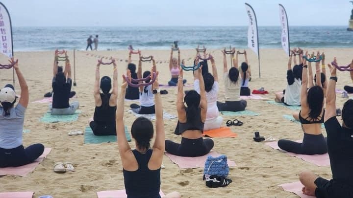 부산관광공사, 5월부터 '해변요가, 오션러닝' 등 해양치유 관광 프로그램 본격 운영